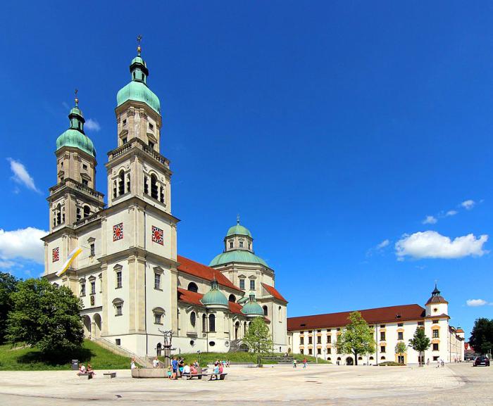 Fürstäbtliche Residenz und Basilika St. Lorenz allgäu ferienwohnung